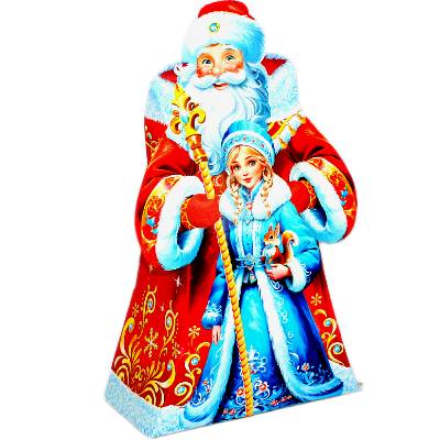 Детский подарок на Новый Год в картонной упаковке весом 700 грамм